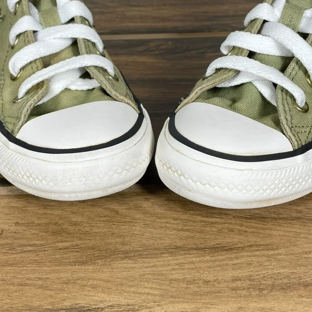 Converse Chuck Taylor All Star Pocket Junior Boy's Size 12 Shoes Green Sneakers